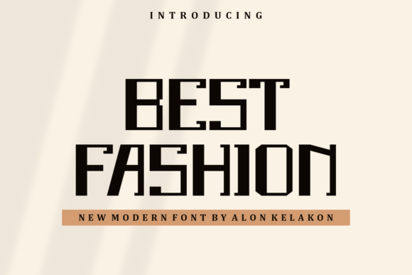 Best Fashion: A Modern Typography Powerhouse