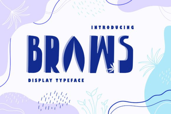 Braws: A Modern Display Font That Captures the Spirit of Contemporary Design