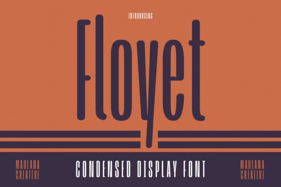 Floyet: A Modern and Stylish Display Font