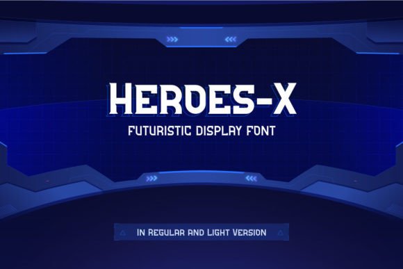 Heroes-x: The Ultimate Futuristic Font for Modern Design Needs