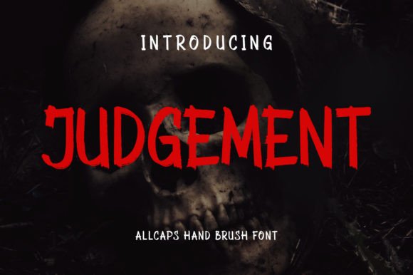 How to Choose the Right Font for Impact: Judgement as a Modern Brush Display Option