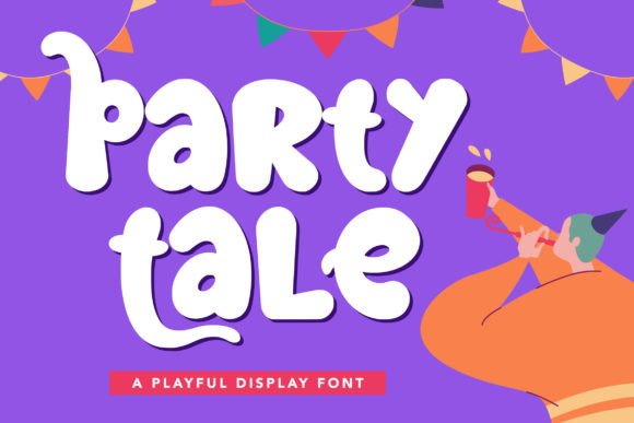 Party Tale – A Playful Display Font