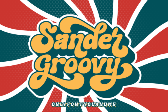 Sander Groovy: A Playful Display Font for Creative Projects