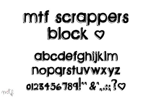 Scrappers Block: A Bold Font for Dynamic Visual Impact