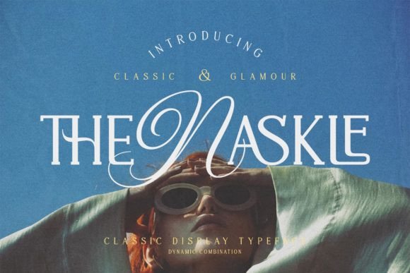 Thenaskle: A Modern Display Font for Bold Design Statements